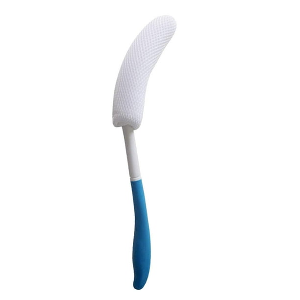 Cepillo de para espalda de 15,35 pulgadas, aplicadores de loción, cepillo para el cuerpo con antideslizante, cepillo de y curvo