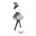 thumbnail image 3 of McCavitt, Naomi 19x24 Black Modern Framed Museum Art Print Titled - Fashion Week Sketch I, 3 of 5