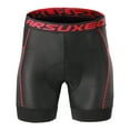 thumbnail image 2 of Arsuxeo Men Cycling Underwear Shorts 5D Gel Padded Quick Dry MTB Bike Bicycle Riding Shorts, 2 of 7