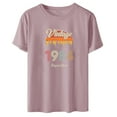 thumbnail image 2 of Kayannuo Short Sleeve Womens Tops Graphic Tees Women Valentine's Day 1974 Vintage Shirt For Women 50th Birthday Gifts 1974 Birthday Gifts Idea Retro Short Sleevel T Shirts Party Tops Tees, 2 of 4