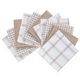 thumbnail image 2 of T-fal Coordinating Flat Waffle Weave Dish Cloth, Twelve Pack, Sand, 2 of 6