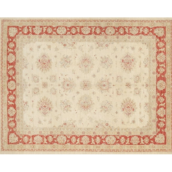 Ahgly Company Indoor Rectangle Traditional Deep Peach Orange Persian Area Rugs, 2' x 3'