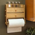 thumbnail image 3 of Paper Towel Holder with Integrated Wrap Dispenser, 3 of 3