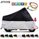 thumbnail image 2 of Funda para motocicleta, resistente a los rayos UV y a la lluvia, impermeable, para scooter, color plateado, talla M de YuJia Silver, para 1600-1800 mm., 2 of 4