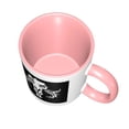 thumbnail image 3 of Taza de café clásica con logotipo mandaloriano y calavera de mitosaurio transparente, elegante taza de cerámica con asas para restaurante, cafetería, hogar, 11 oz, 3 of 5