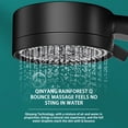 thumbnail image 4 of ¡Promo Exclusiva!, Cabezal de ducha de 360 grados Cabezal de ducha de mano Hydro con interruptores de tres modos Cabezal de ducha de mano Akmoler, 4 of 9