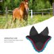 thumbnail image 4 of Capó para moscas de caballo red suave para orejas de caballo ganchillo ligero protección completa transpirable para exteriores ANGGREK Otros, 4 of 8