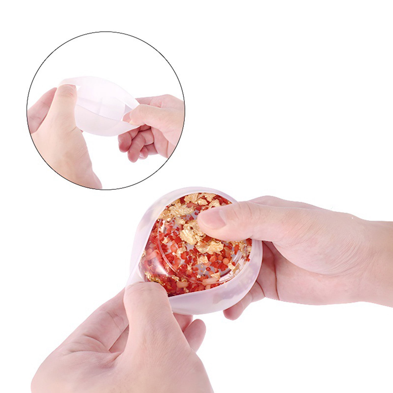 Mushroom Jars Silicone Molds for Epoxy Resin Casting,Resin Jar Mold with Lid for Jewelry Storage Box,Candy Container