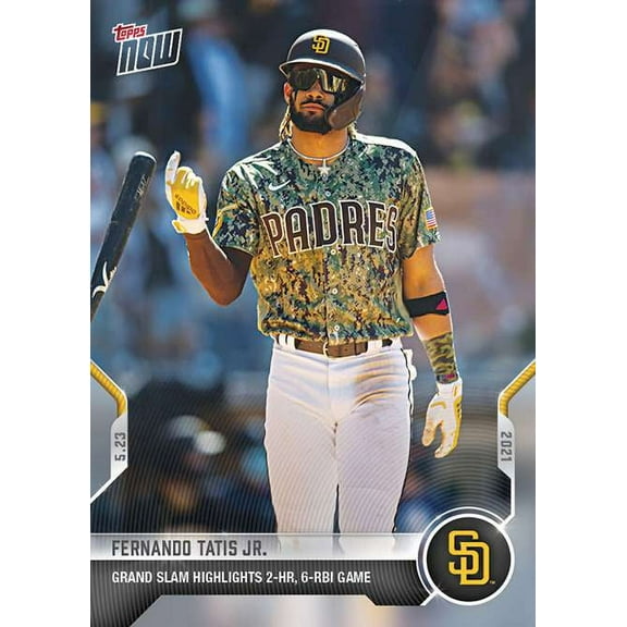 MLB Topps Now 2021 Fernando Tatis Jr. Trading Card #263