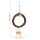 thumbnail image 2 of Parrot Toys Natural Wooden Parrot Toy for Beak Grinding 1 Piece, 2 of 4