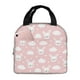 thumbnail image 1 of Easygdp Rabbit And Cloud Bolsa Térmica Premium - Tela Oxford Impermeable, Gran Capacidad, Bolsillo Frontal, Unisex para Trabajo, Escuela, Actividades al Aire Libre y Picnics, 1 of 8