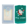 thumbnail image 1 of TIELUTT Ensemble de Serviettes de Noël 1 Pce Livré avec Rangement Serviettes de Bain Douces et Confortables Serviettes de Bain Draps Linge Serviettes de Bain Serviettes Opale Serviette Ensemble de 6 Pcs, 1 of 6