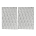 thumbnail image 2 of 2 piezas / de almohadillas de para tablas de surf. montaje y antideslizante, gris shamjiam Almohadillas de tracción, 2 of 6