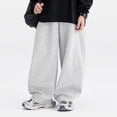 thumbnail image 4 of ATOGUTA Pants For Boys Elastic Waist Jogger Sweatpants Kids Teens Running Athletic Pants with Pockets Size 4T-15, Gray, 4 of 5