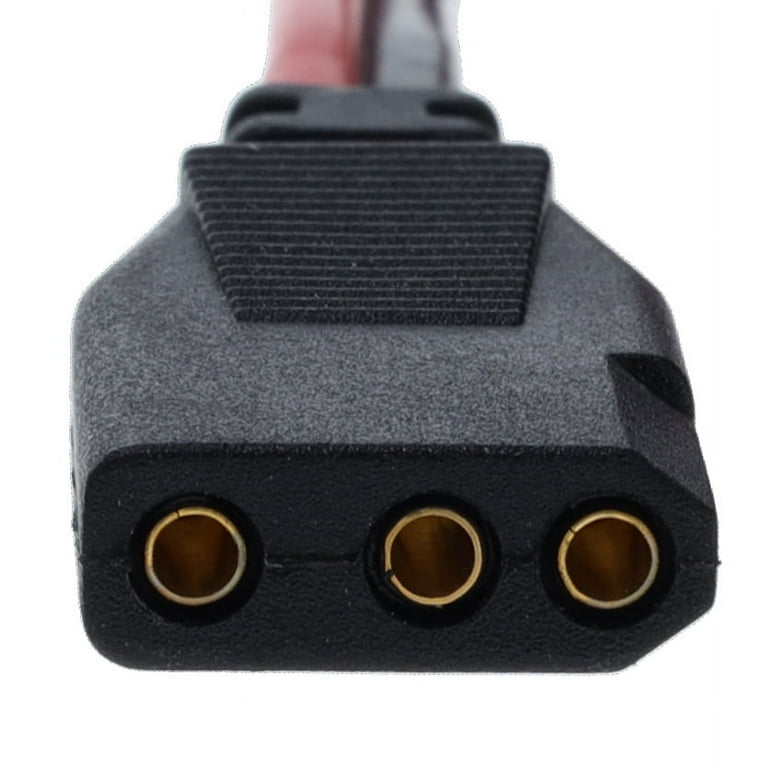 cb radio cigarette lighter plug RoadPro RPPS-220 3-Pin Plug/ 12-Volt Fused Replacement 2 Wire CB Power Cord