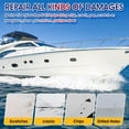 thumbnail image 4 of Kit de reparación de fibra de vidrio Quadence Marine para barcos a prueba de agua, 4 of 7