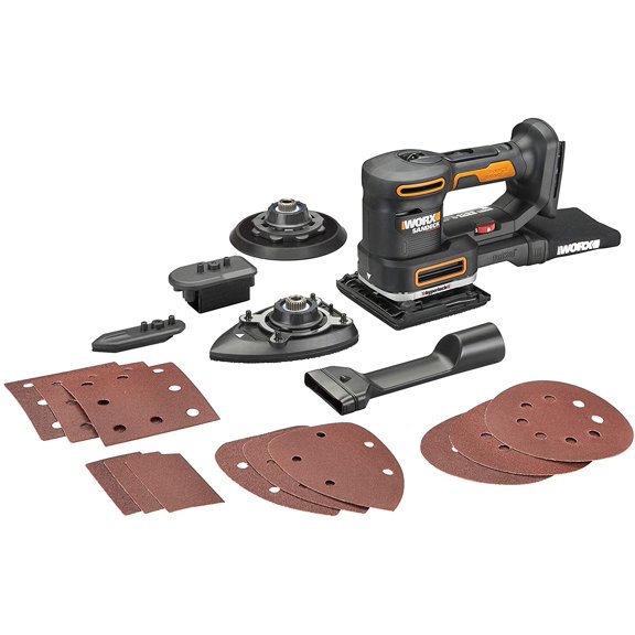 Worx WX820L.9 20V Power Share Sandeck 5-in-1 Cordless Multi-Sander (Tool Only)