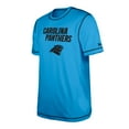 thumbnail image 2 of Men's New Era  Blue Carolina Panthers Third Down Puff Print T-Shirt, 2 of 5