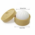 thumbnail image 3 of 2026 New Dumpling Squishy Large with Steamer Box,Super Soft Giant Squishy Dumpling, Mystery Dumpling Squishy,Large Stress Relief Squishys Dumplings for Everyone Anxiety Relief-52, 3 of 7
