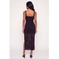thumbnail image 3 of Women's Metallic Detail Cutout Knit Maxi Dress, 3 of 3