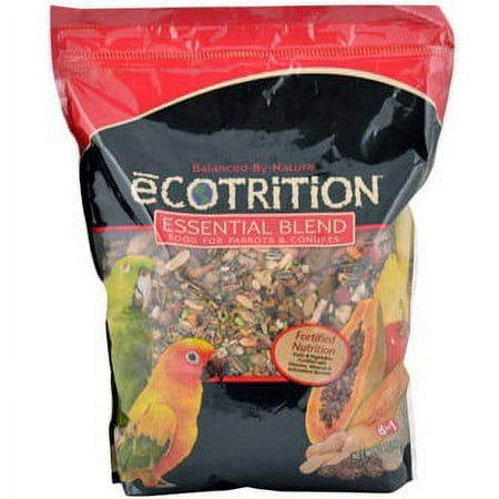 Ecotrition Essential Blend Parrot and Conures Diet, 2-Pounds