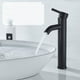 thumbnail image 5 of Toystoory Grifo monomando antisalpicaduras de acero inoxidable con superficie mate Baño de fácil control sin Accesorios de baño RK8109-2, 5 of 6