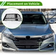 thumbnail image 3 of 1pc Cubierta de Rejilla de Luz Antiniebla Frontal Izquierda para Audi A3 S3 2017-2020 No.8V3807681AE ABS Negro Tonalidad Plateada, 3 of 7