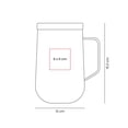 thumbnail image 4 of Paquete con 24 piezas de Taza de acero inoxidable doble pared negro 13 x 15.2, 4 of 4