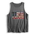 thumbnail image 4 of Mifsaly Independence Day Tank Top Women Sleeveless Tops Cotton American Flag Graphic Patriotic Summer Shirts Loose Fit Soft Breathable Versatile Holiday Wear XXL, 4 of 4