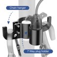 thumbnail image 1 of Trailer Towing Chain Organizer with 7-Way Connector Holder Anti-rust Heavy Duty Aluminum Alloy RV Trailer Chain Wire Holder Utility Trailer Accessories, 1 of 8