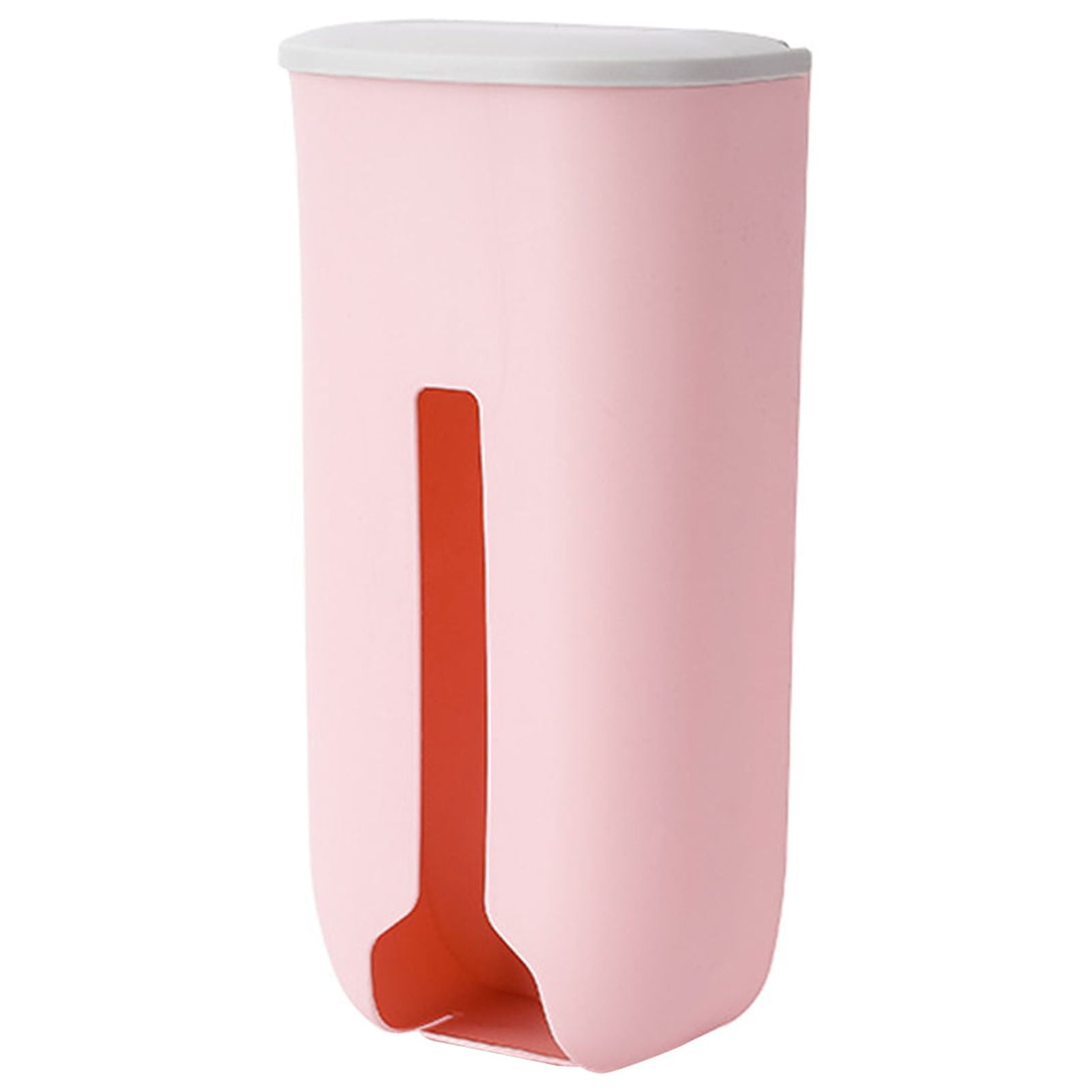 Ikea Variera Wall Mount Plastic Bag Holder Pink Dispenser Home Crafts  Holder