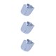 thumbnail image 1 of Minnieouse Mujeres diseño simple cuello falso niñas moda falsa media camisa decorativa desmontable solapa ropa accesorio punto azul Type1 NO1, 1 of 6