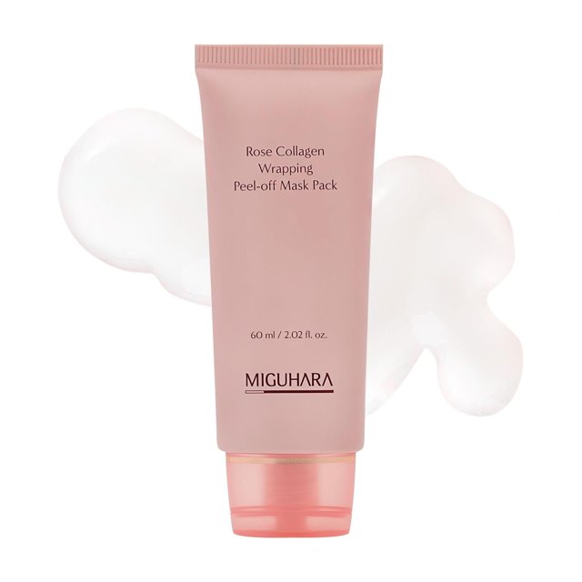 Mascarilla exfoliante MIGUHARA con colágeno de rosas, 60 ml