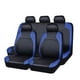 thumbnail image 1 of Funda de asiento de coche de una sola línea con rombos acolchados y bordados en cuero sintético y cuero sintético para Europa y Estados Unidos, 1 of 6
