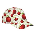 thumbnail image 3 of Haiem Fruit Apples Baseball Cap Dad Hat Cotton Soft Adjustable Fashion Hats for Men Women Unisex Style Headwear, 3 of 9