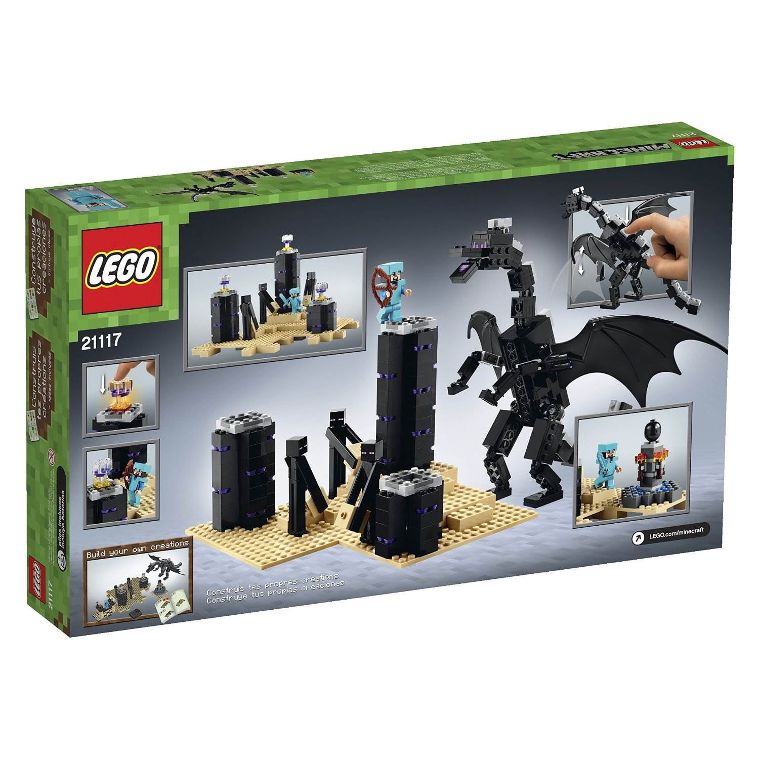 lego minecraft the ender dragon