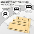 thumbnail image 2 of Heavy Duty Bed Slats for Mattress, Collapsible Box Spring, Bed Support Slats, No Assembly Required, 2 of 4
