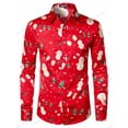 thumbnail image 1 of Camisas de leopardo para hombre, camisas de moda, camisas hawaianas de manga larga, blusas de playa cubanas, ropa para hombre, camisas con botones, ropa de calle, 1 of 6