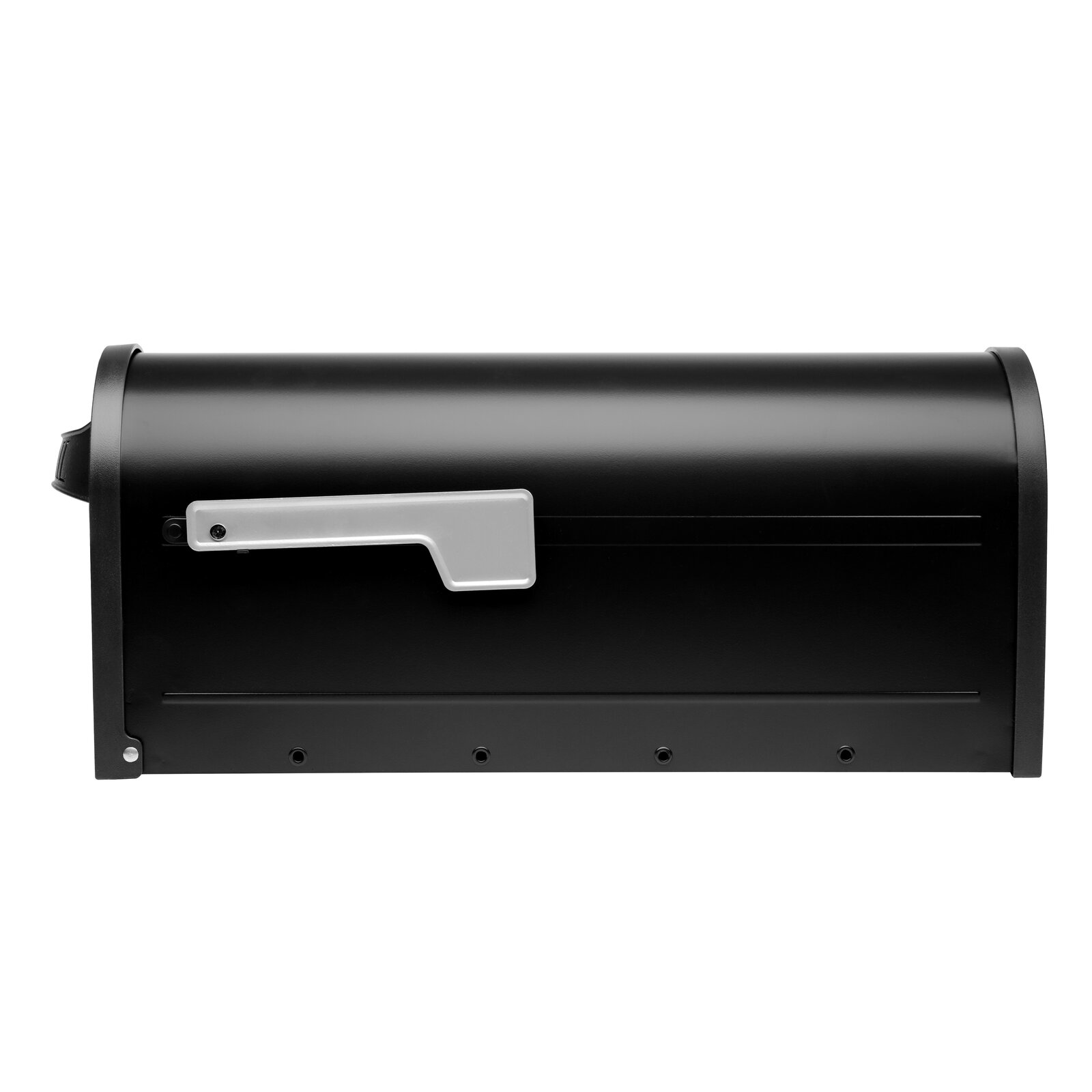 Carlisle Post Mount Mailbox, Contemporary design, Rain Overhang