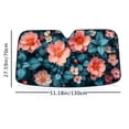 thumbnail image 6 of Awypu Flower Pattern Windscreen Sun Visor, Car Interior Protection Assistant 51.18*27.59 in, 6 of 7