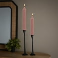 thumbnail image 2 of ROOT Candles 7" Grecian Collenette Taper Candles in Dusty Rose (Box of 4), 2 of 5