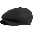 thumbnail image 2 of CoCopeaunts Newsboy Hats for Women Autumn Winter Hat Retro Octagonal Newsboy Cap Vintage Plain Beret Hat Outdoor Ivy Cap, 2 of 7
