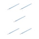 thumbnail image 2 of Advancent Varilla de acero al carbono de acciones para bajo, profesional, duradera, para un sonido hermoso, sonido rico, azul, 480mm Type2 NO2, 2 of 6