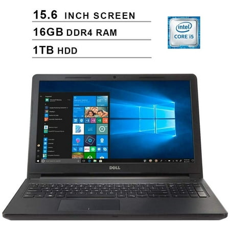 2019 Premium Flagship Dell Inspiron 15 3000 15.6 Inch HD Laptop (Intel Core i5-7200U up to 3.1GHz, 8GB DDR4 RAM, 1TB HDD, WiFi, Bluetooth, Windows