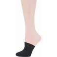 thumbnail image 2 of Womens 5 Pairs Toe Topper Liner Socks Half Socks with Seamless Toe, 2 of 6