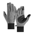 thumbnail image 1 of Guantes cálidos de invierno Pantalla táctil Térmicos Hombres Mujeres, Forro gris l Sunnimix Guantes de invierno, 1 of 7