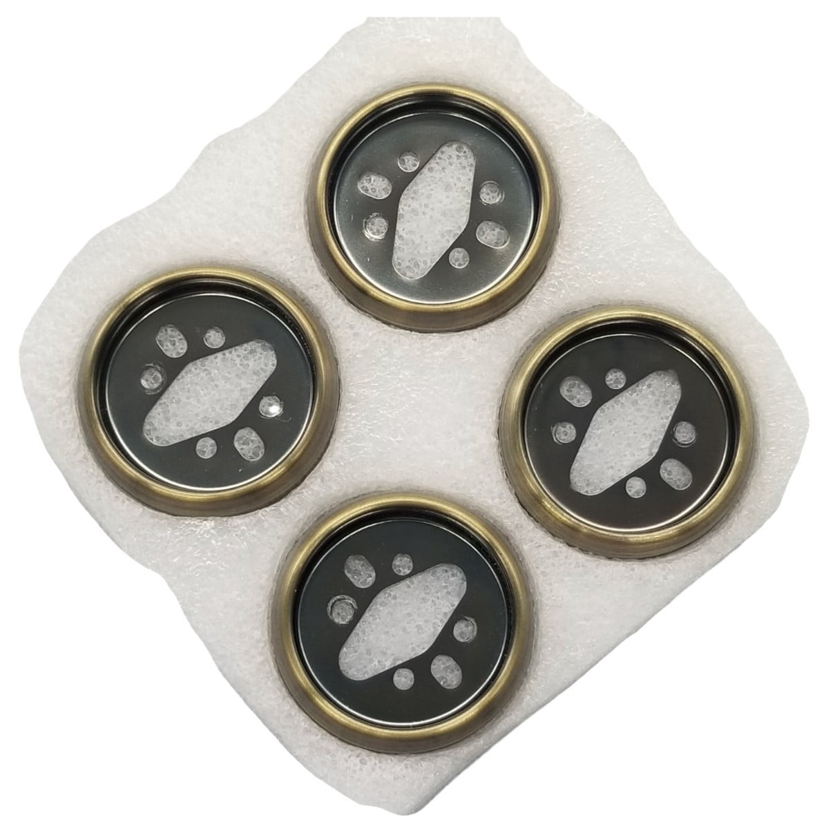 New OEM Replacement for Forno Range Antique Brass Knob Base Set 30402500465   To