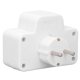 thumbnail image 5 of Adaptador convertidor de potencia estándar europeo, enchufe iluminado con interruptor 2P, resistente al agua, 16A, 250V, 5 of 9