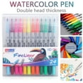 thumbnail image 2 of Clearance School Office Stationery Markers Brush Fineliner Child Color Watercolor Oily Marker Pen Drawing Pen Colored Set Stationery Stationery for The BackTo-School Season, 2 of 9