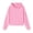 Pink, variant on LIJCC Boys Girls Kids Hoodie Solid Color Sweatshirt Long Sleeve Soft Hooded Sweatshirts Baggy Preppy Pullover Top(Red,15-16 Years)